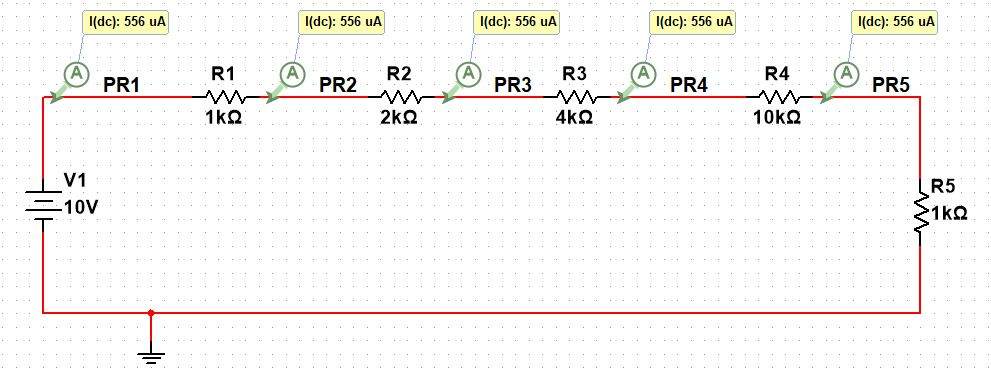 Series circuits