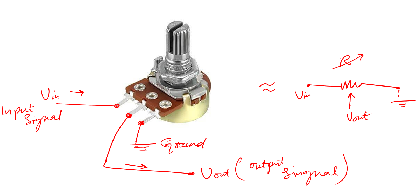 Potentiometer Pins Configuration (Right Pins 2024)