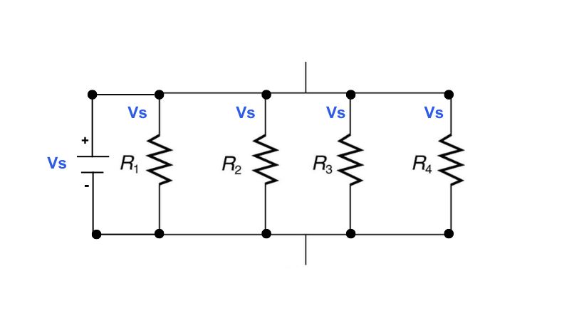 constant voltage in parallel circuits