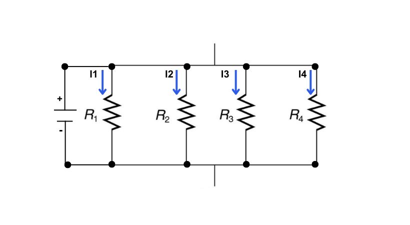 variable current in parallel circuits