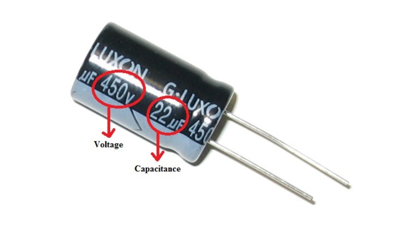 capacitor capacitance reading