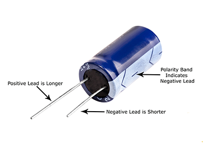 capacitor terminal identification