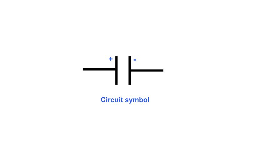 electrolytic capacitor symbol