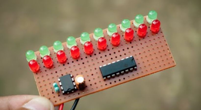 find the LEDs in the circuit