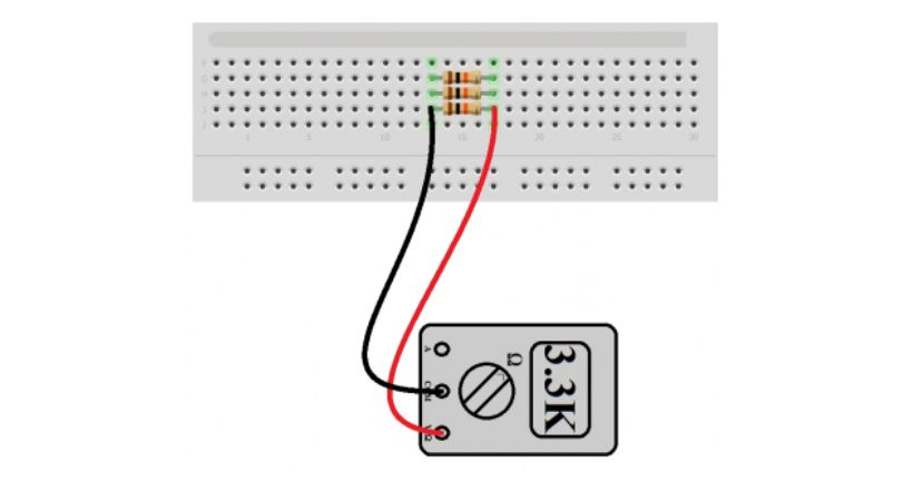 parallel resistors verification using multimeter 