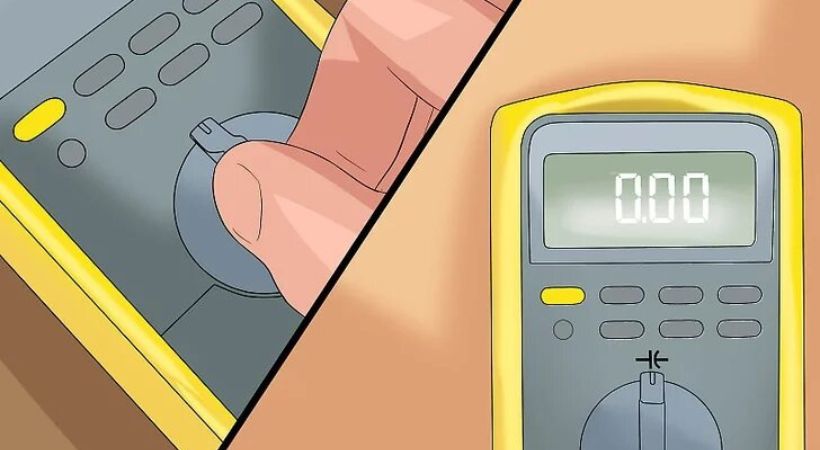 mode setting of multimeter