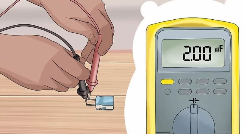 capacitor measurement using multimeter