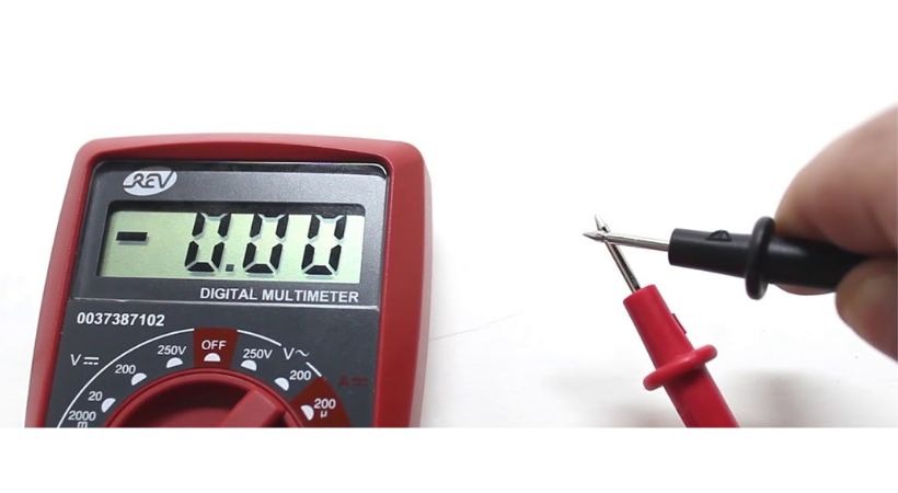 short circuit testing of multimeter