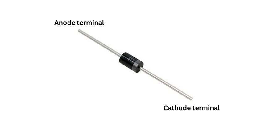 placing diode on breadboard