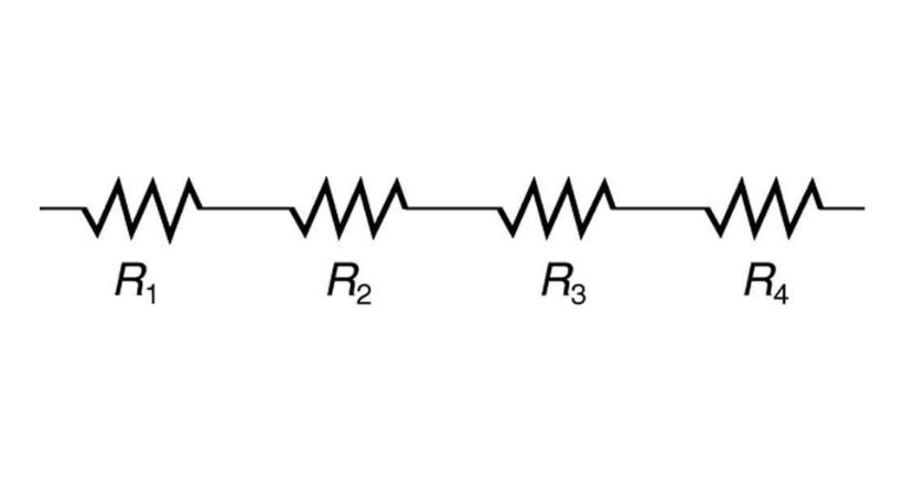 series connection of resistor