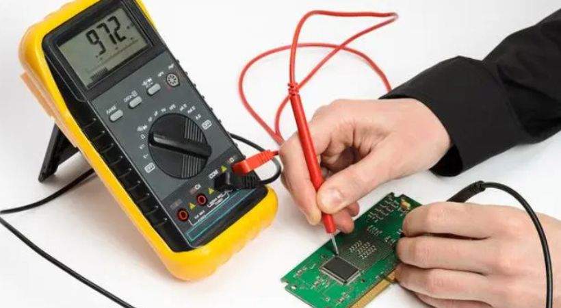 open circuit using multimeter