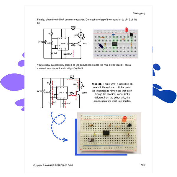 breadboard circuit making