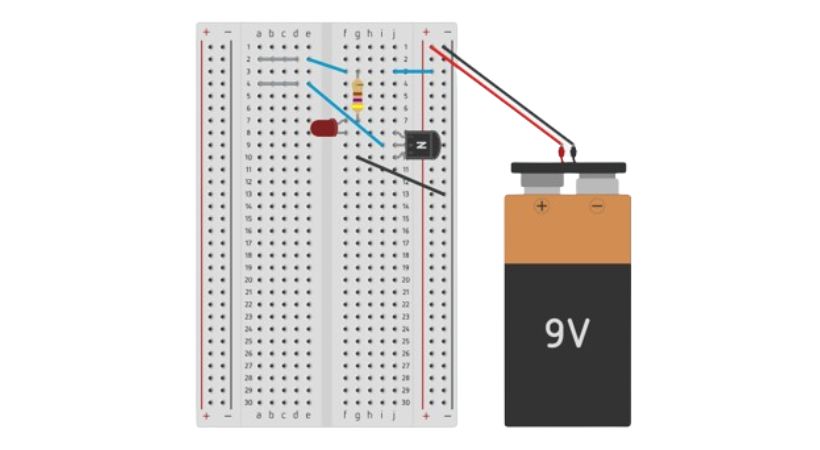 breadboard prototype